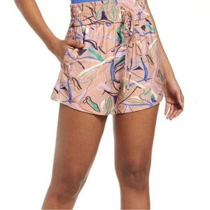 Lilly Pulitzer Doodle Print Open Edit High Waisted Shorts